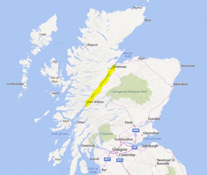 Caledoniakanalen oversikt
